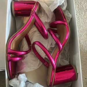 Pink metallic Dolce Vita Sandals